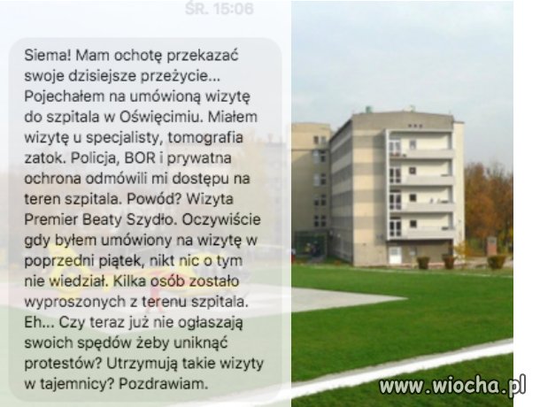 Lans ważniejszy niż pacjent