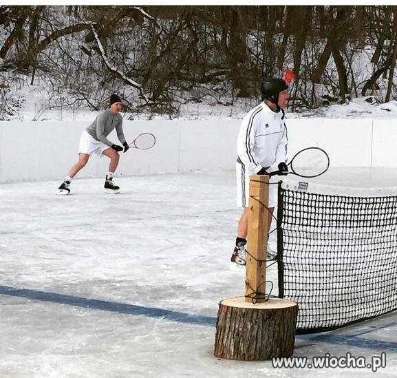 Tenis w zimowej rosyjskiej odsłonie.