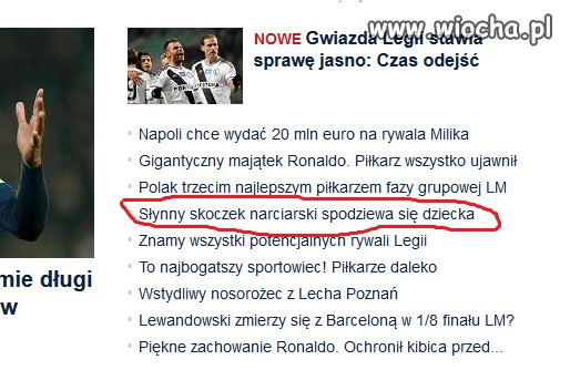 Skoczek narciarski w ciąży