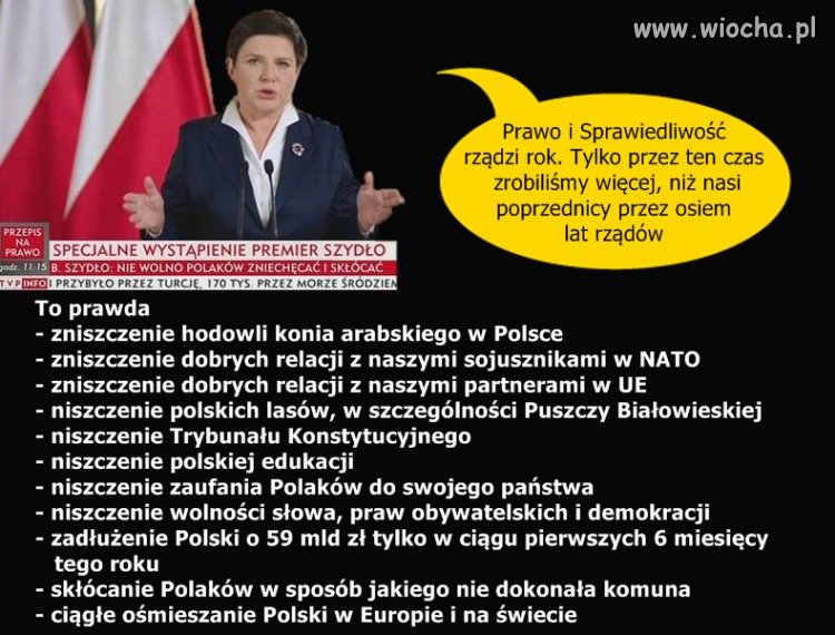 Pani Premier prawdę powiedziała