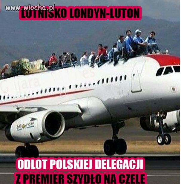 Odlot...