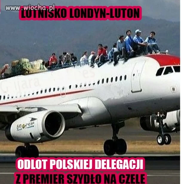 Odlot...