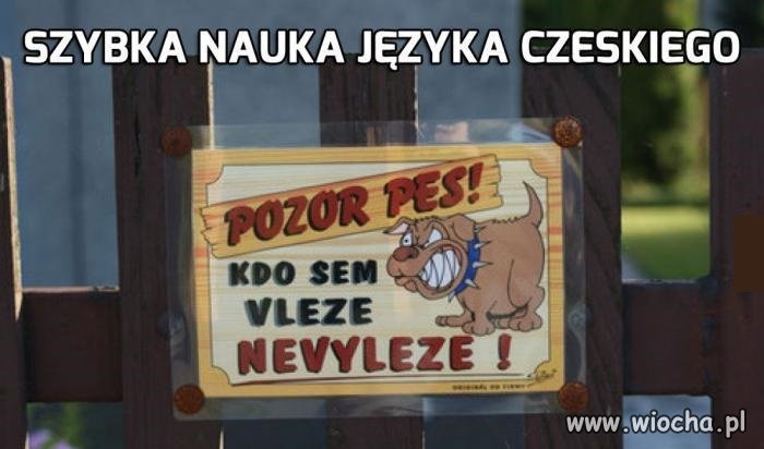 Odstraszająca tabliczka