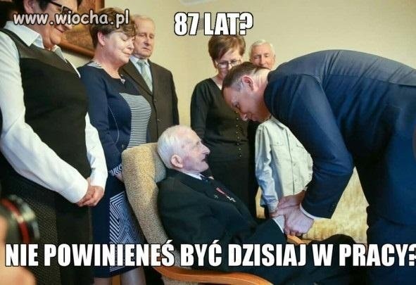 I tak pracuję do usranej śmierci 