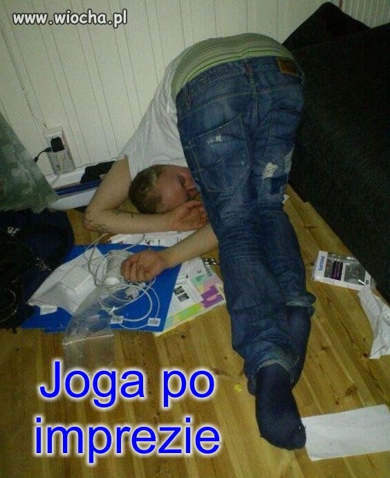 Na trzeźwo nie da rady.