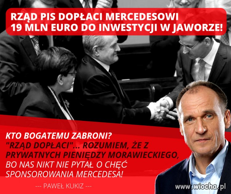 W bogatym my kraju żyjemy... 