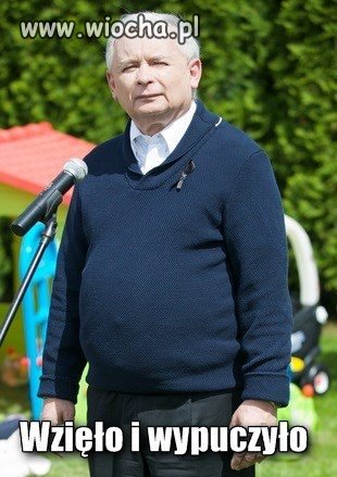 Ale mu się brzusio wyPUCZyło