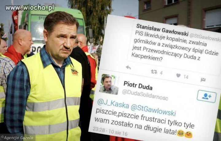 A gdzie jest solidarność z górnikami z 