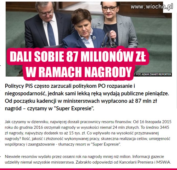 Dla kogo ta "dobra zmiana"
