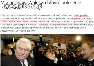 Demokrata z krwi i kości.