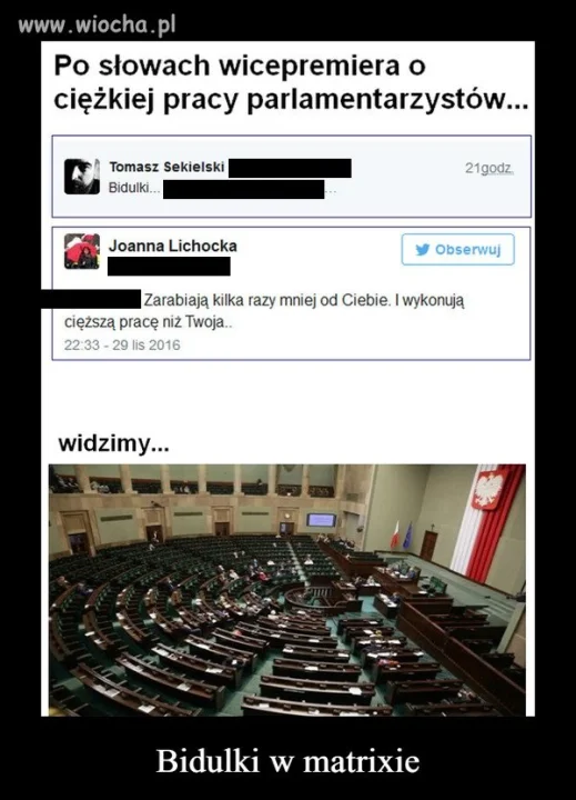 Ciężka praca parlamentarzystów