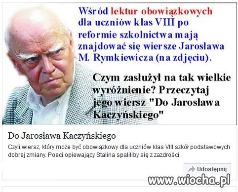 Zasłużeni polscy poeci.