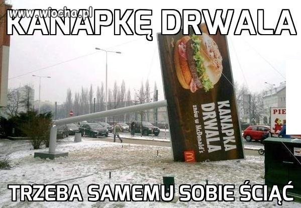Kanapka Drwala