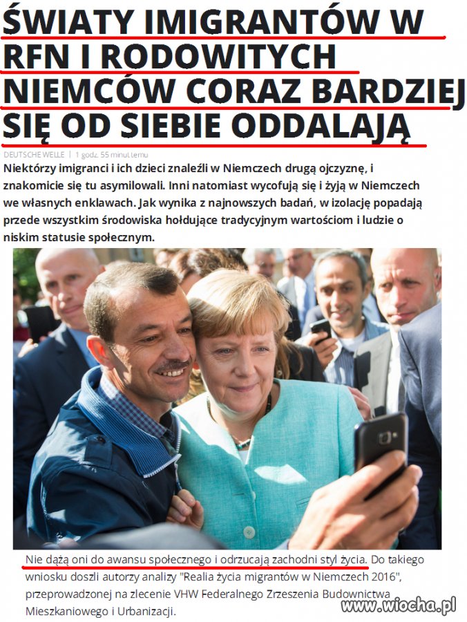 Oni nigdy się nie asymilowali...