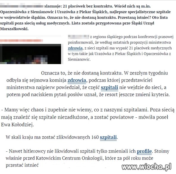 W wiadomościach tego nie podadzą
