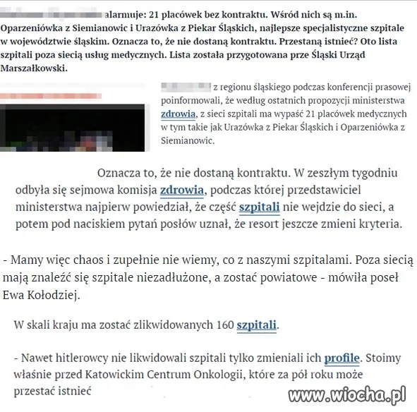 W wiadomościach tego nie podadzą