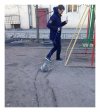 Z kotkiem na spacerze