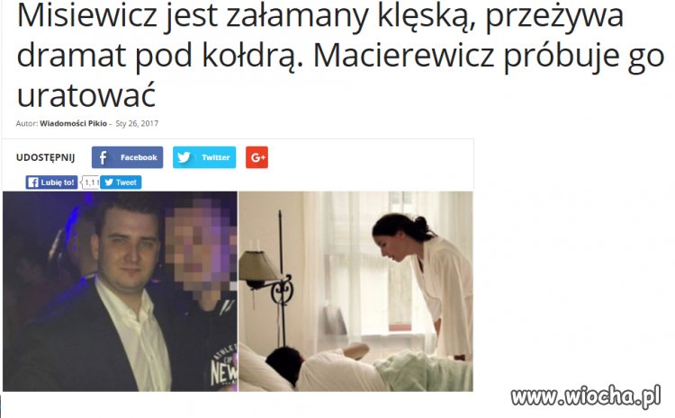 Nie płacz Misiu przyjdzie Antoś i przytuli małego zapłakanego 