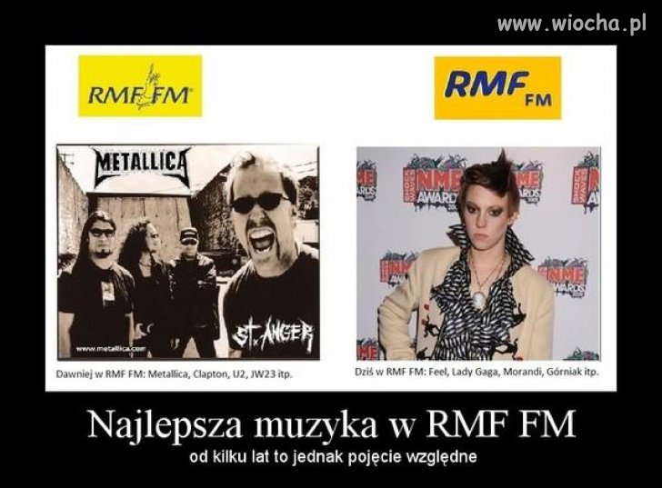 Najlepsza muzyka w RMF? Ja wątpię...