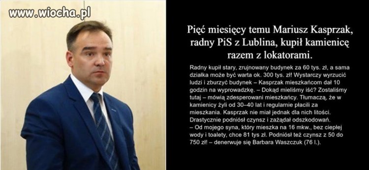 A taki ciekawy przypadek. 