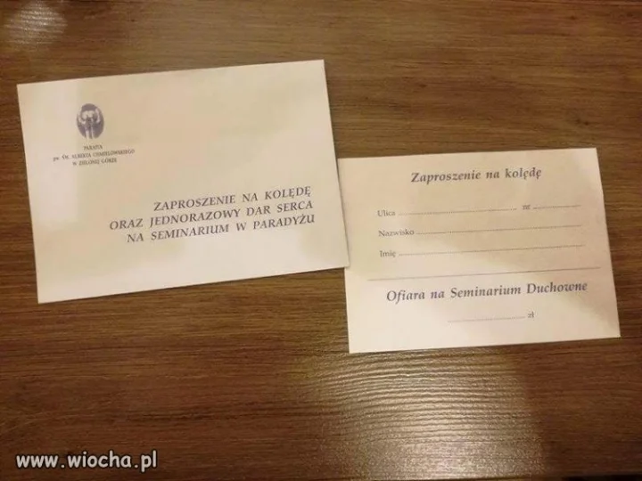 Chcesz kolędę? Nie ma problemu, o ile dasz datek..