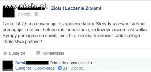 Otrzymał poradę