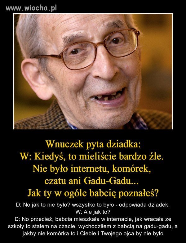 Dawniej i dziś