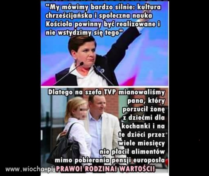 Cała ta partia to zakłamanie i obłuda