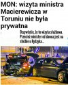 Nie no służbowa była...