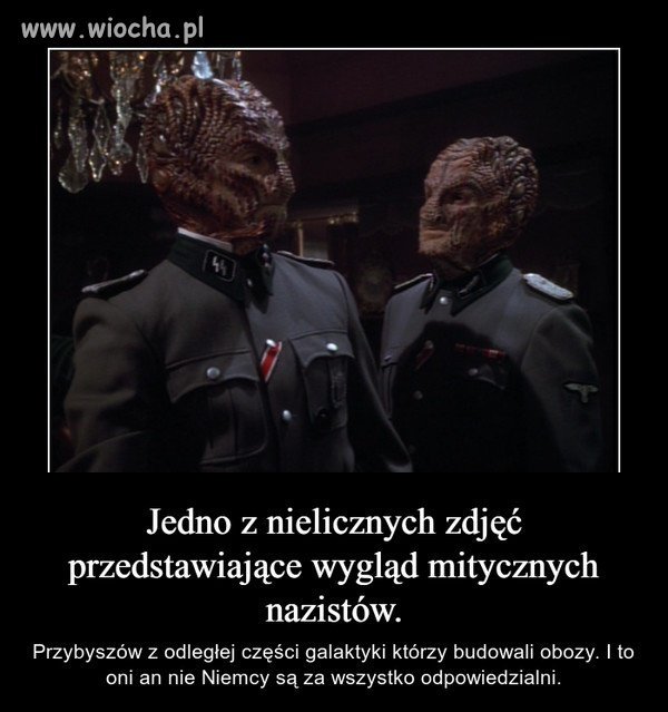 To są naziści, nie Niemcy.