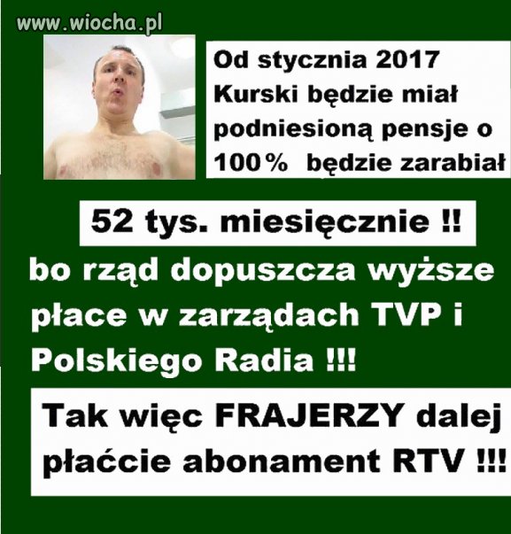 A jak nie będziecie płacić abonamentu