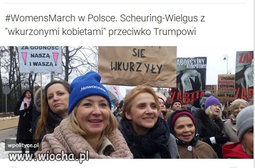 Polskie feministki przeciwko Trumpowi