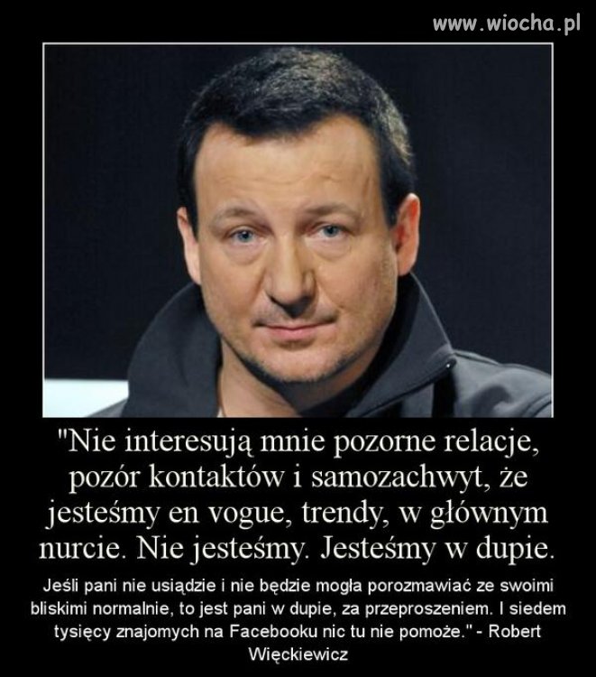 Bo liczą się prawdziwe znajomości, a nie te
