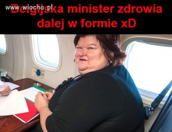 Jest na diecie obrotowej.