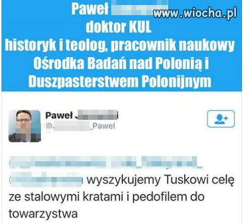 Jeden z ekspertów z wiadomości tvp