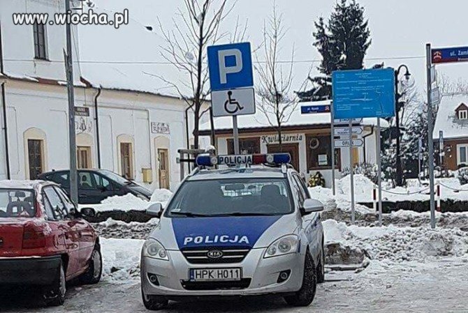 Parking dla niepełnosprawnych 