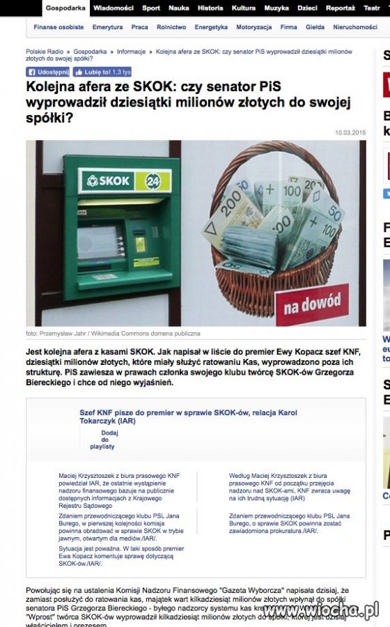 Z cyklu skok na kase 