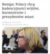 A także posłów i senatorów pani minister