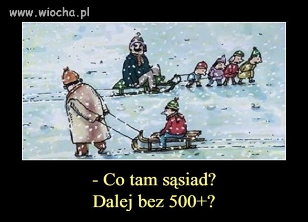 A sąsiad jeszcze bez 500+
