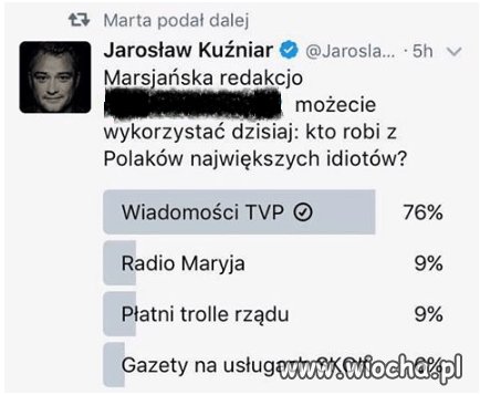 Marna próba strollowania tvp 