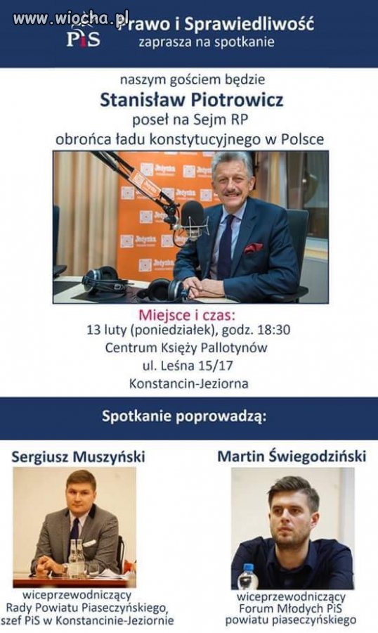 Komuch zaprasza na spotkanie do księży 