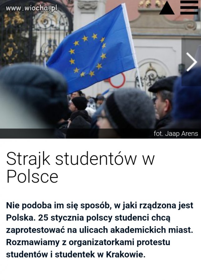 Strajk studentów w Polsce