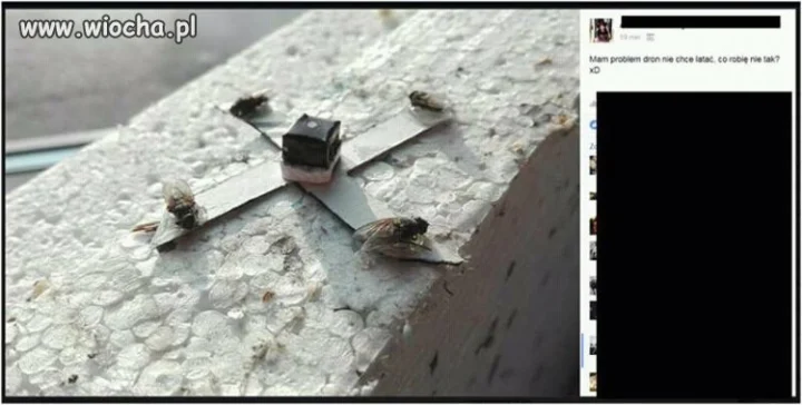 Problem z dronem!!!