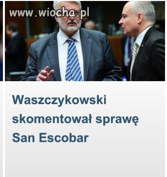 Tym właśnie zajmują się politycy.