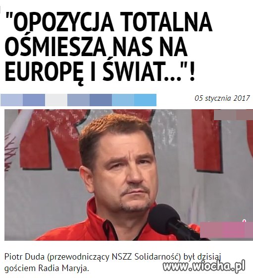 Hmm jakby to było za PRLu? związki popierają