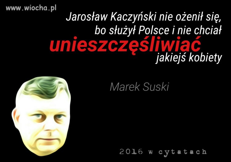 Z cyklu złote myśli posła 