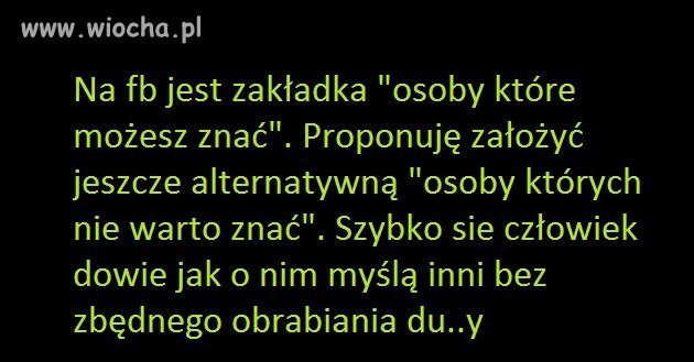 Taka mała propozycja