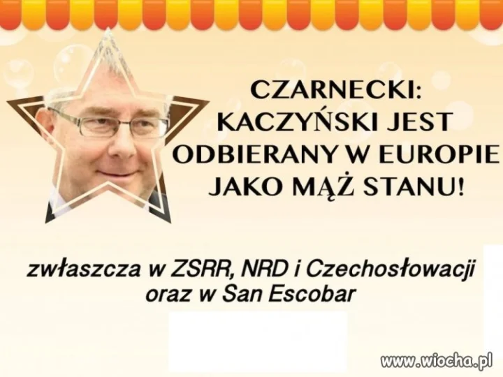 Pisowski gwiazdor zawsze z wiaderkiem wazeliny