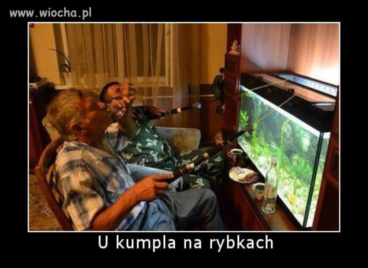 Z sąsiadem na rybach.