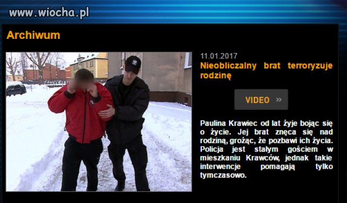 Dopiero jak kogoś zabije